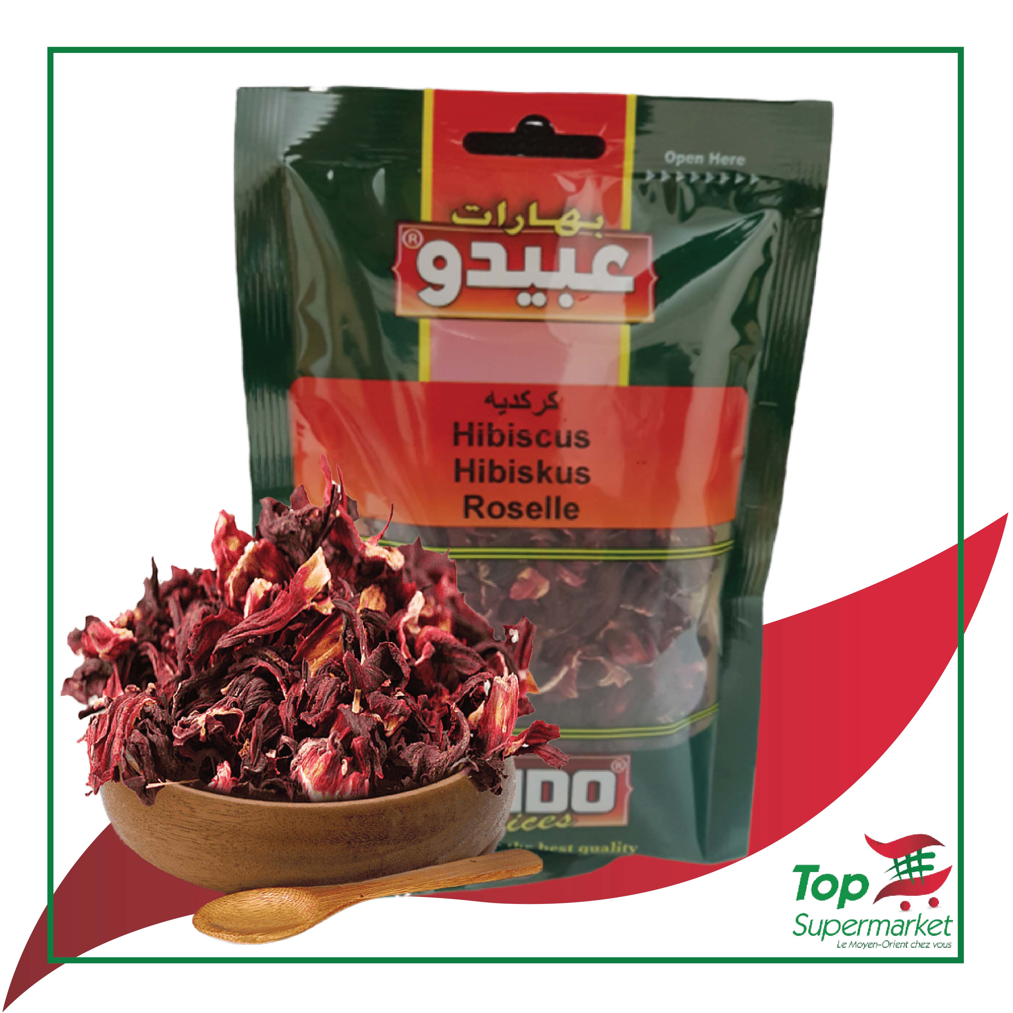 Abido Hibiscus (Karkadeh) 30gr